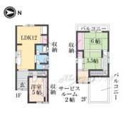 田井新町4-9戸建の間取り画像