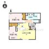 RETORIA瓦口WESTの間取り画像
