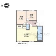 ラポールA・Bの間取り画像
