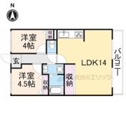 ライオンズマンション大和八木の間取り画像