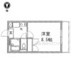 レオパレス冨田の間取り画像