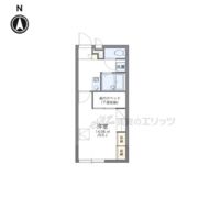 レオパレスKIZUGAWAの間取り画像