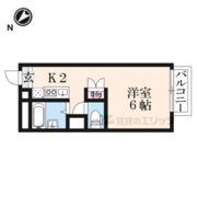 レオパレストミタⅡの間取り画像