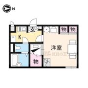 レオパレスまさごの間取り画像