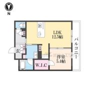 ウエストメゾン大森の間取り画像