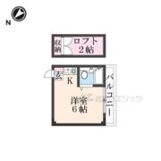サニーハウス生駒の間取り画像