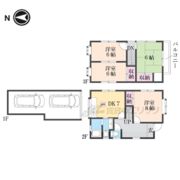 三吉352-6貸家の間取り画像