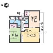シャンピア平城の間取り画像