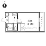 レオパレスHIRATAPartⅡの間取り画像