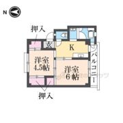 ビレッジハウス曽大根3号棟の間取り画像
