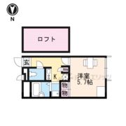 レオパレス藤尾の間取り画像