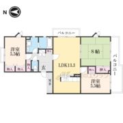 アミティ光台4号棟の間取り画像