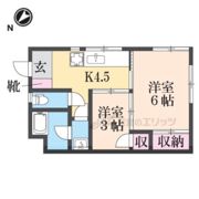 コーポ華の間取り画像