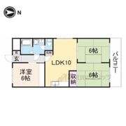 第6サンコウヒルズ北館の間取り画像