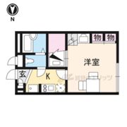 レオパレスクレールの間取り画像