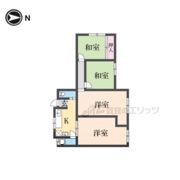 アパート一花の間取り画像
