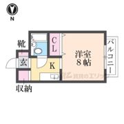 プチハイツ奈良の間取り画像