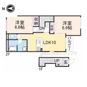 ロイヤルヒルズⅡの間取り画像
