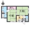 西田ハイツの間取り画像