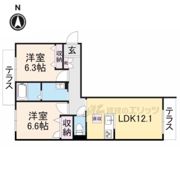 シャーメゾンFUJIMOTOの間取り画像