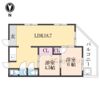 オカモトマンションの間取り画像