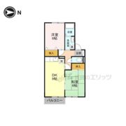 フルハウス B棟の間取り画像