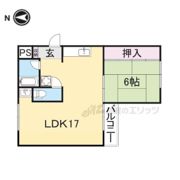 ⅤITA壱分の間取り画像
