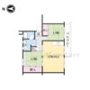 桂木団地09号棟の間取り画像