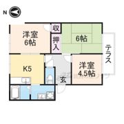 フレグランスタニグチの間取り画像