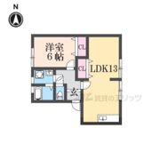 ハイツdecentの間取り画像