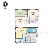 法連町304-6戸建の間取り画像