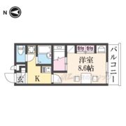 レオパレスK＆Mの間取り画像