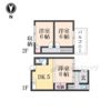 築山143-46貸家の間取り画像
