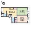イマエハイツの間取り画像