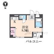 コーポならまちの間取り画像