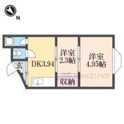 若葉荘の間取り画像