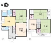 額田部北町651-27貸家（藤岡邸借家）の間取り画像