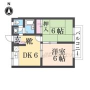エステートピア築山二番館の間取り画像