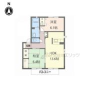 クレストタウンD棟の間取り画像