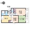 サニーハイツ朝日ヶ丘Bの間取り画像
