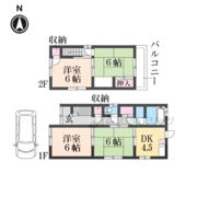 龍田北邸の間取り画像
