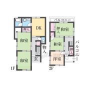大泉戸建Cの間取り画像