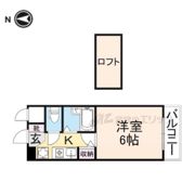 フェリス東生駒の間取り画像