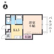 パルコートの間取り画像