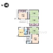 市場128－25戸建の間取り画像