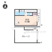 木津BASE B棟の間取り画像