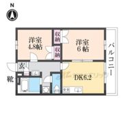 レオパレス浪漫の間取り画像