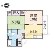 アルシオネABの間取り画像