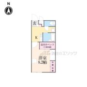 レオパレスインフォレスタⅡの間取り画像
