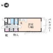 ハイツ寛の間取り画像